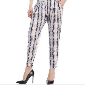 PARKER 100% Silk Python Pant